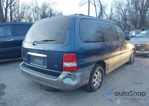 2005 Kia Sedona Ex/Lx z USA, uszkodzony, nr VIN KNDUP132X56705456